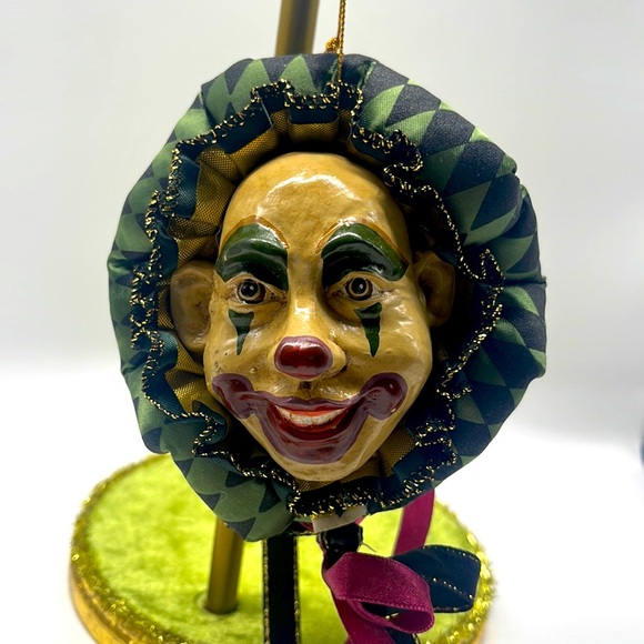 Wayne Kleski Jester Double Sided Ornament - Picture 1 of 4